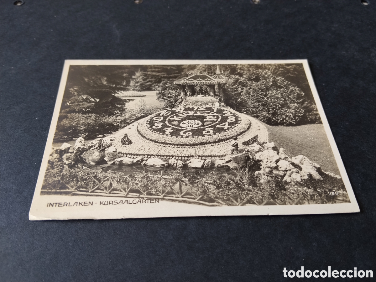Postales: Postal Interlaken - Kursaalgarten - Foto 1