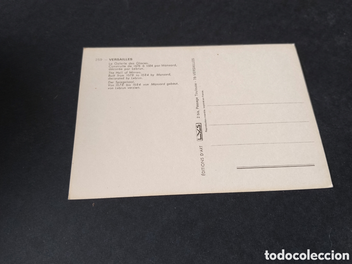 Postales: Postal Versalles ........... - Foto 2