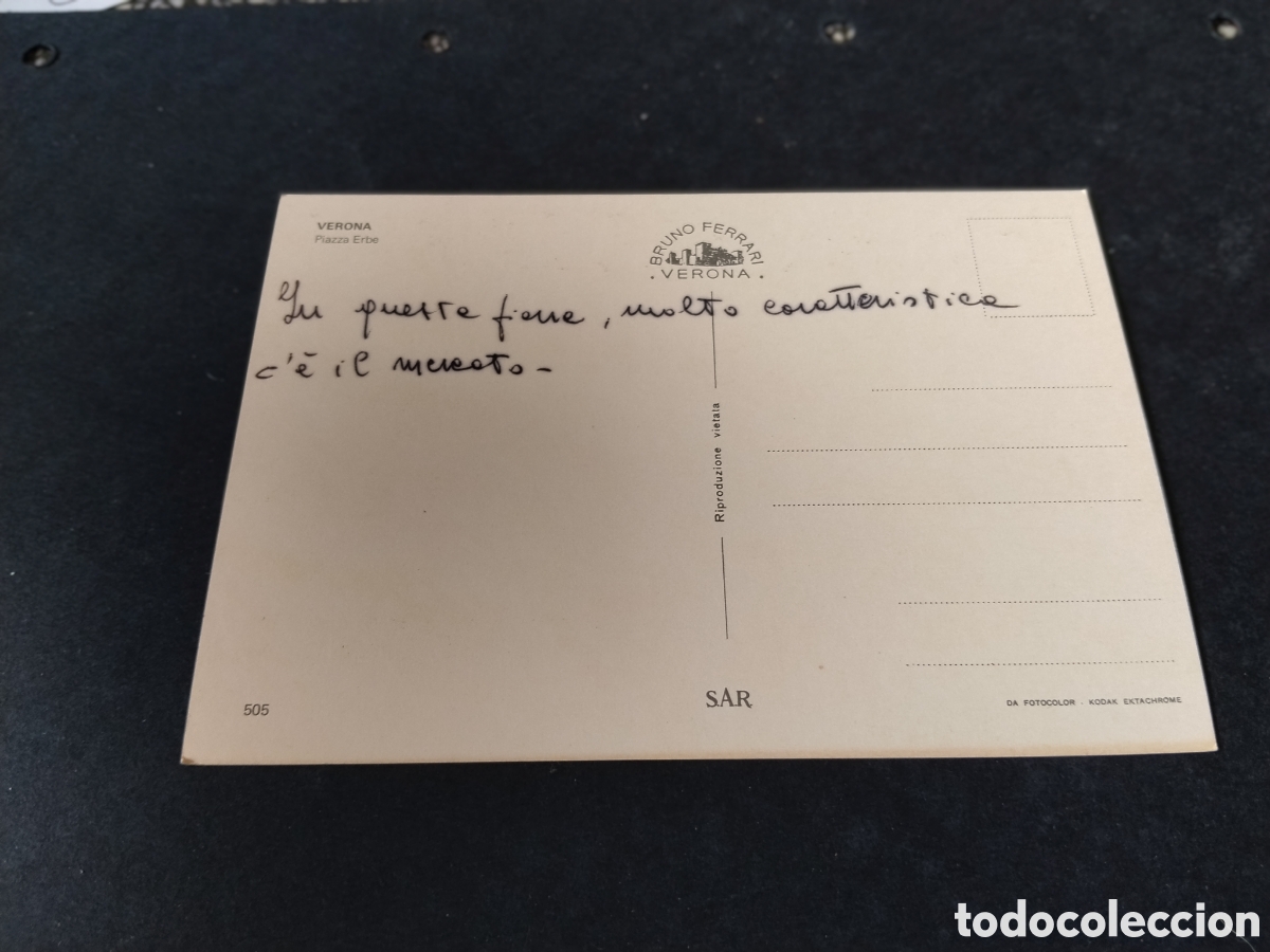 Postales: Postal Verona Piazza Erbe - Foto 2