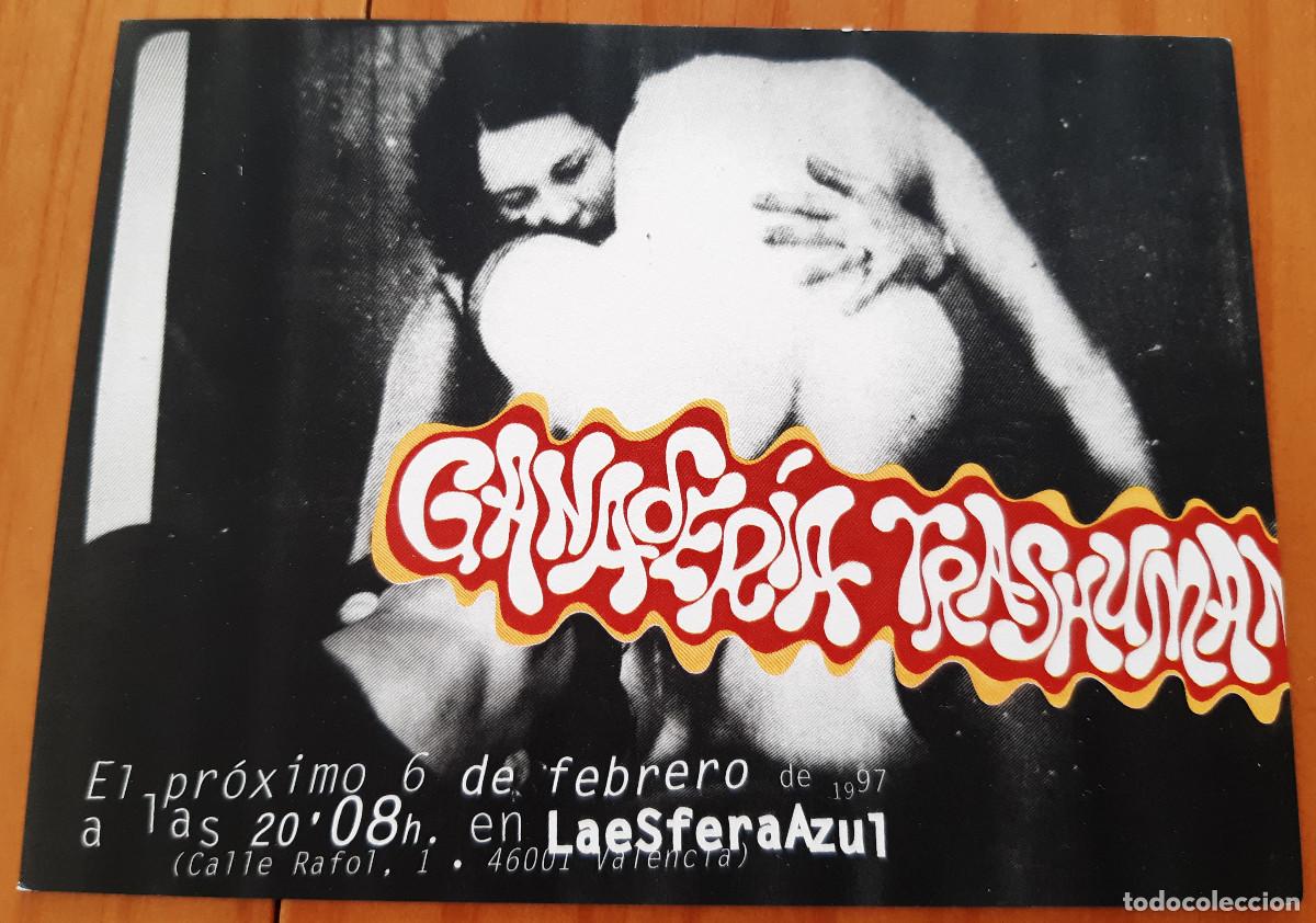 Postales: TARJETA - GANADER&Iacute;A TRASHUMANTE - INVITACI&Oacute;N PRESENTACI&Oacute;N EN LA ESFERA AZUL - PERFECTO ESTADO