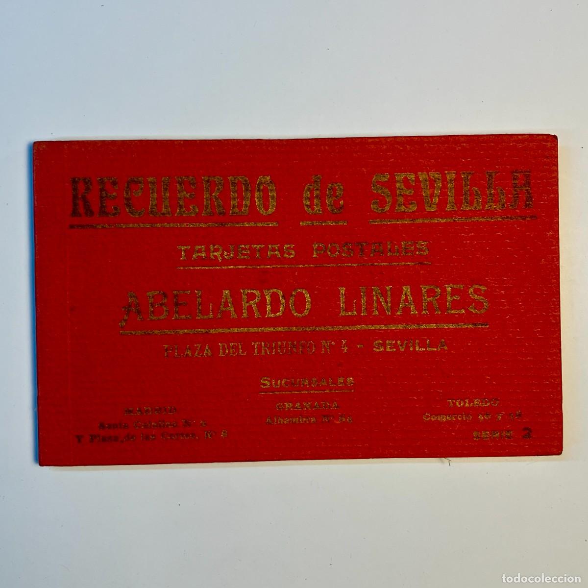 Postales: Recuerdo de Sevilla - Tarjetas Postales - Abelardo Linares - Serie 2