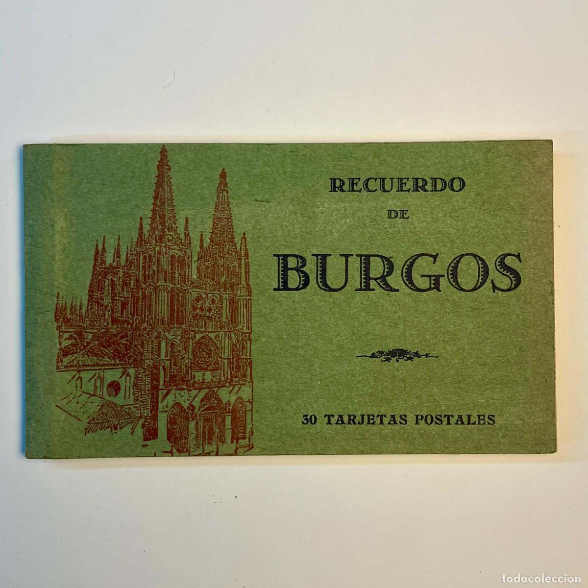 Postales: 30 Tarjetas Postales - Recuerdo de Burgos - Hauset y Menet