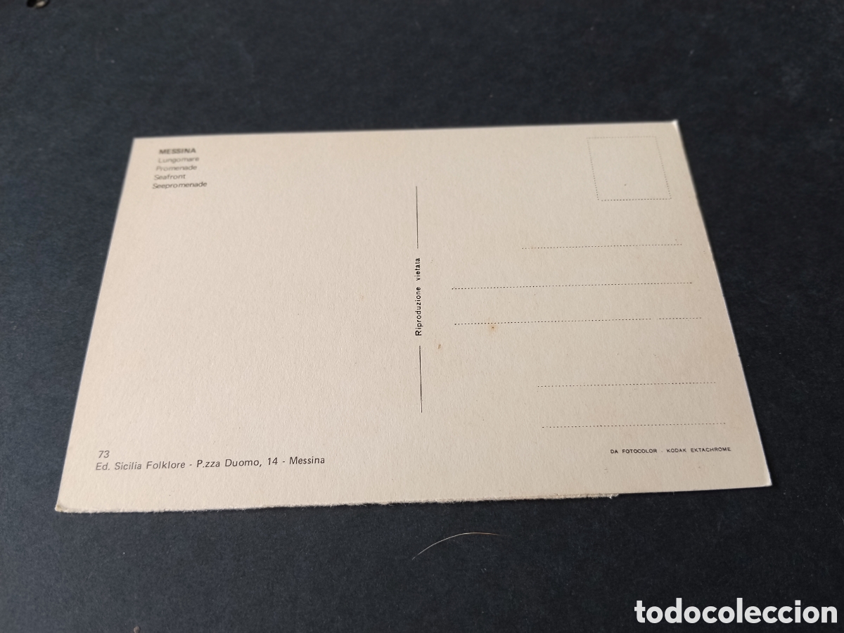 Postales: Postal Messina ............. - Foto 2