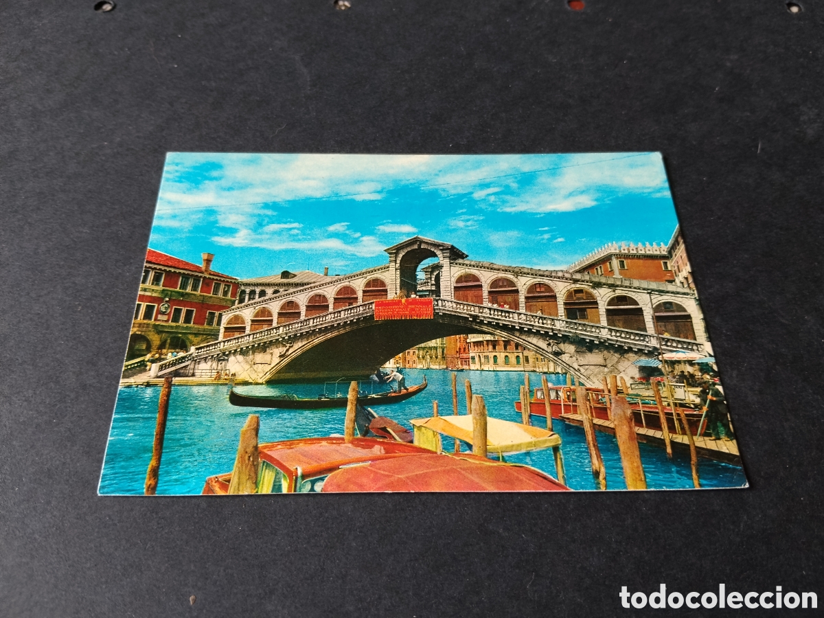 Postales: Postal Venezia Ponte di Rialto - Foto 1