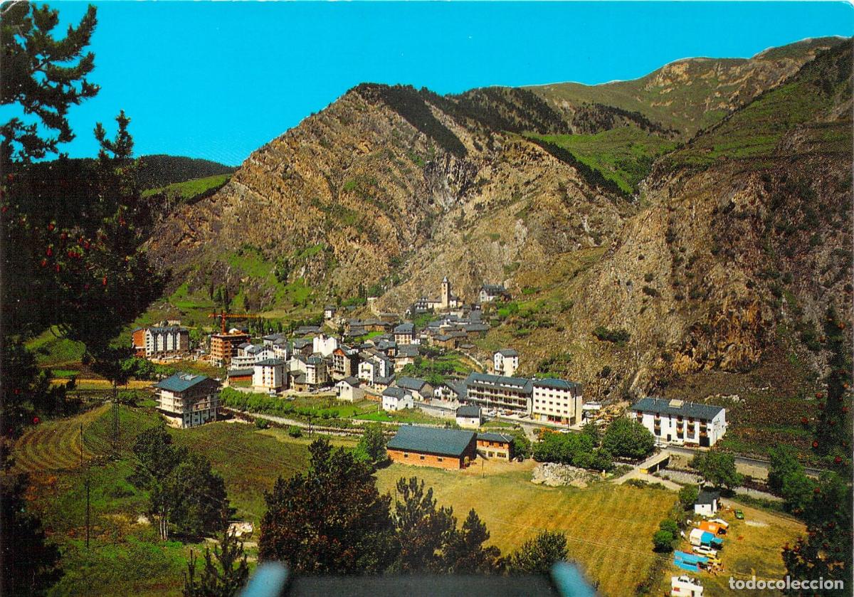 Postales: Postal de la Vista General de Canillo, Valls dAndorra - Foto 1