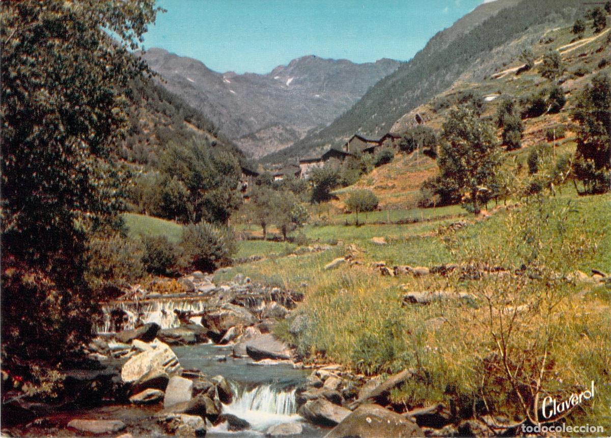 Postales: Postal de Arinsal y Pico Coma Pedrosa, Valls d'Andorra