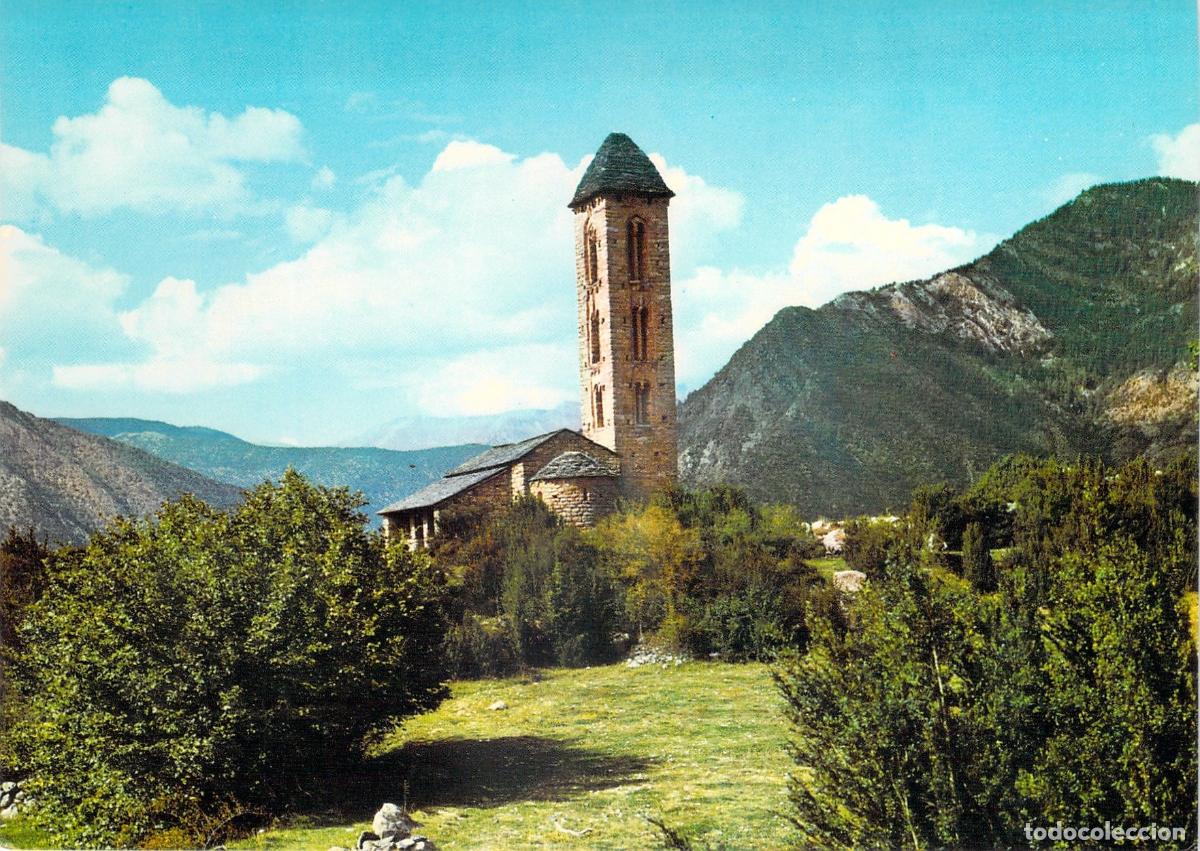 Postales: Postal Iglesia Rom&aacute;nica Sant Miquel d'Engolasters Andorra