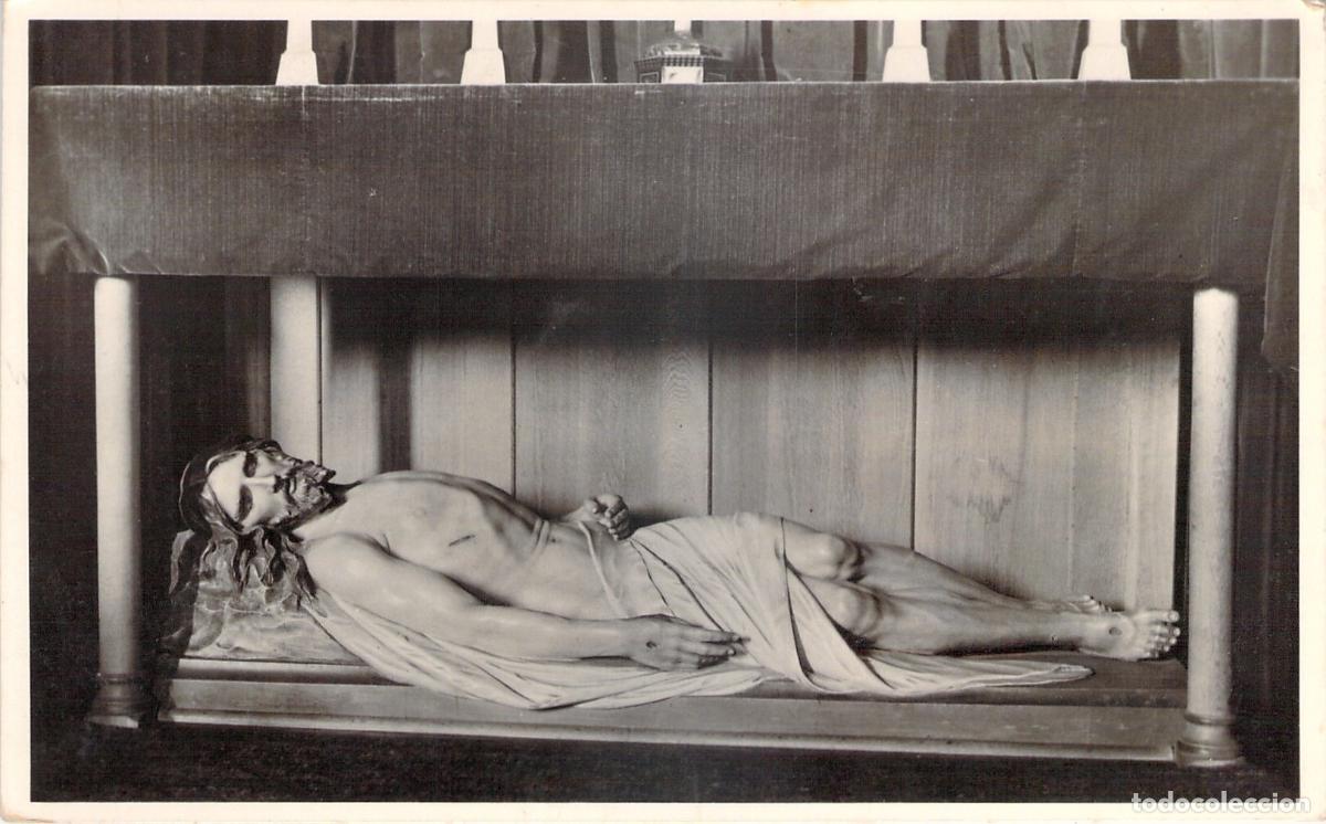 Postkarten: Postal Religiosa de Escultura del Cristo Yacente bajo el Altar