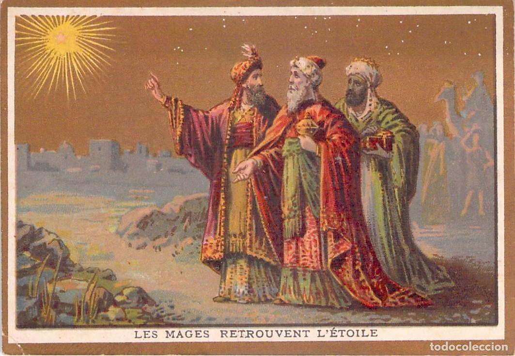 Postales: Estampa Ilustrada Reyes Magos Encuentran la Estrella