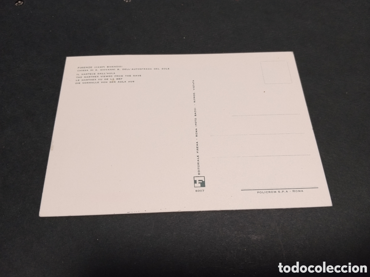 Postales: Postal Firenze Campi Bisendio - Foto 2