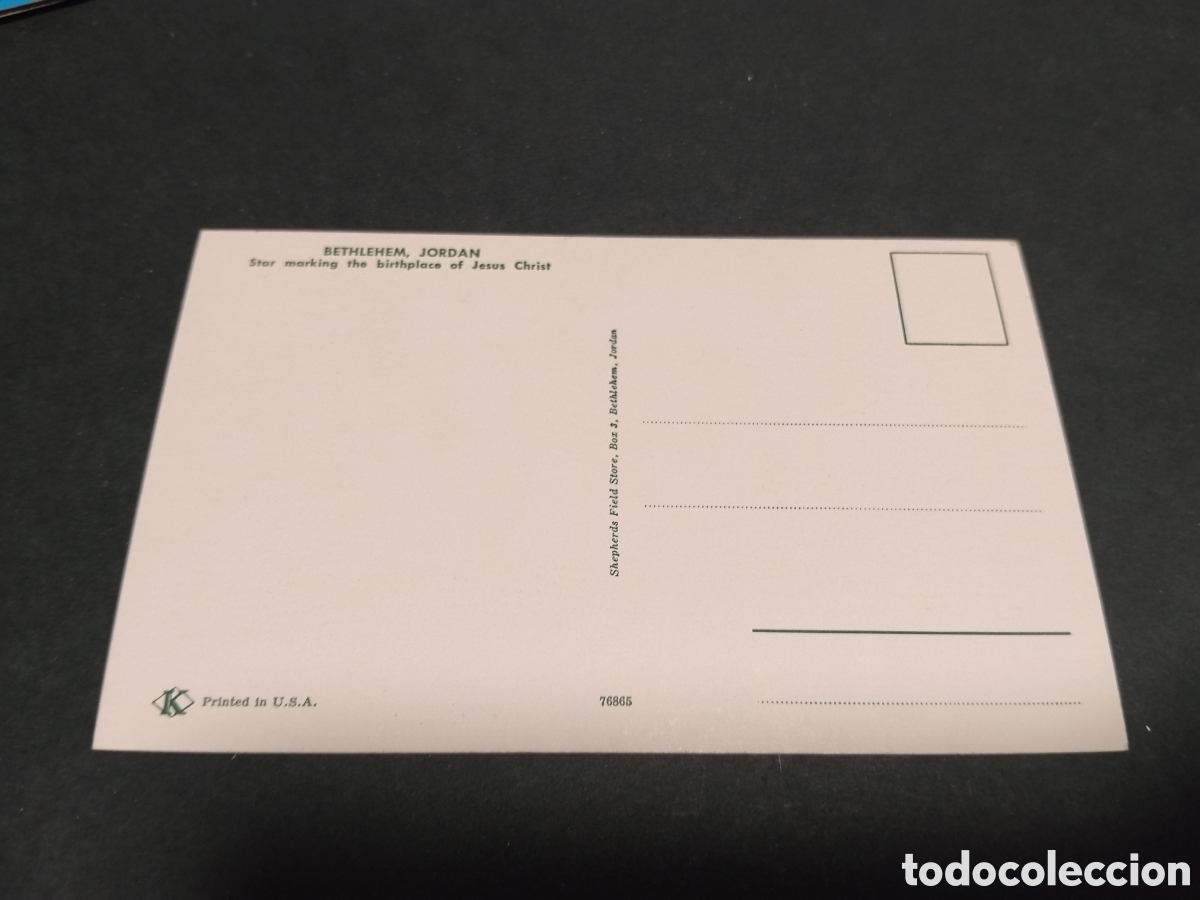 Postales: Postal Bethlem Jordan - Foto 2
