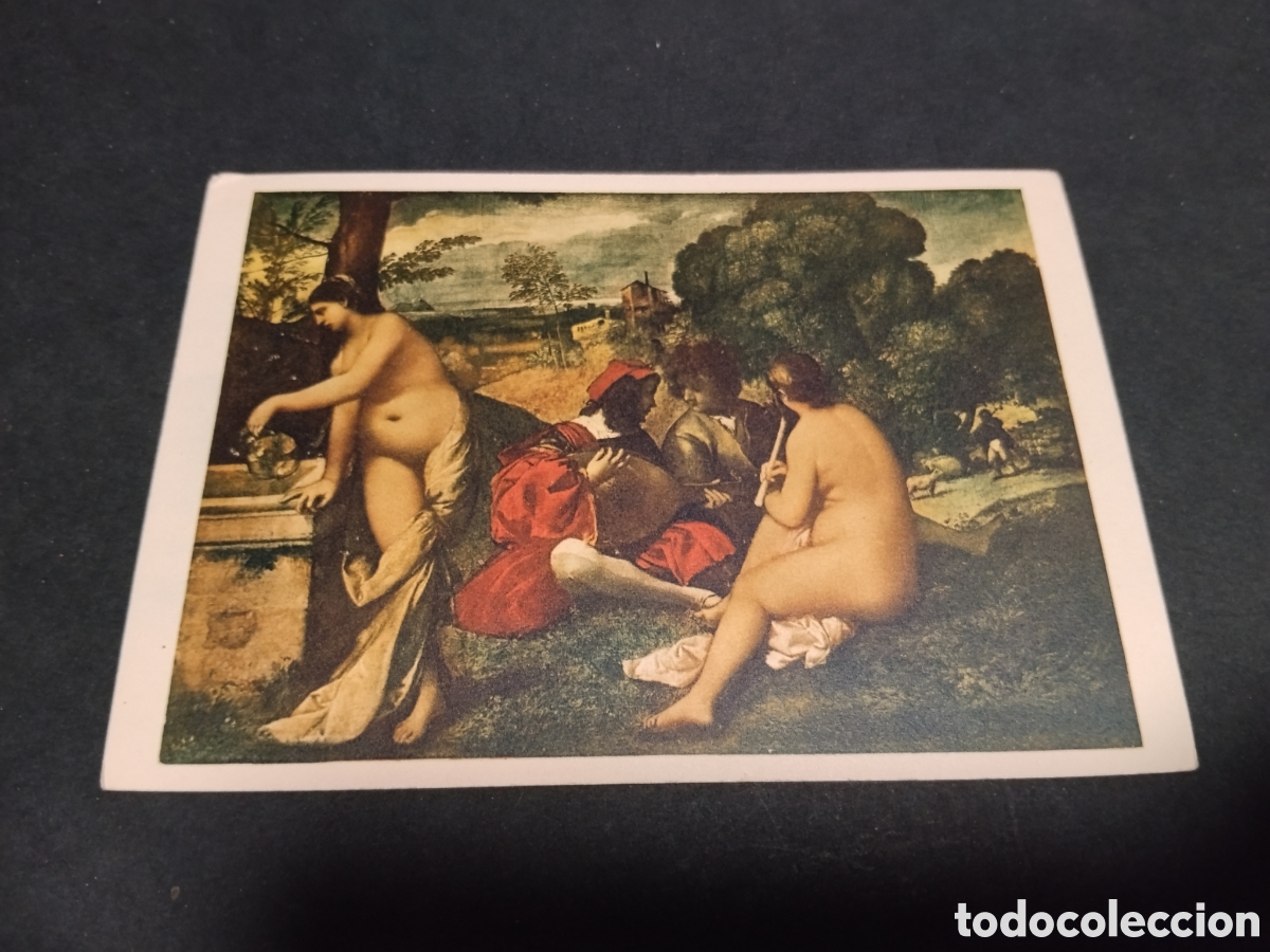 Postcards: Postal Le Comcert Champetre Le Giorgione