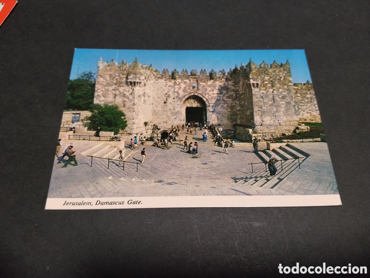 Postales: Postal Jerusalem Damascus Gate - Foto 1