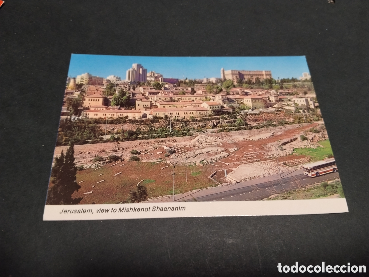 Postales: Postal Jerusalem view to Mishkenot Shaananim - Foto 1