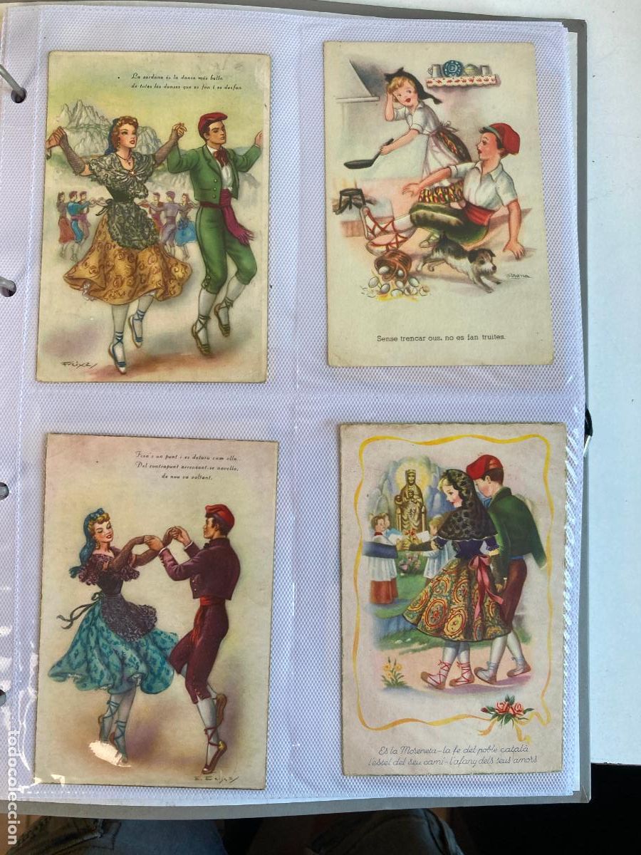 Postales: LOTE DE 52 POSTALES TEMA CATALANES, VER FOTOS