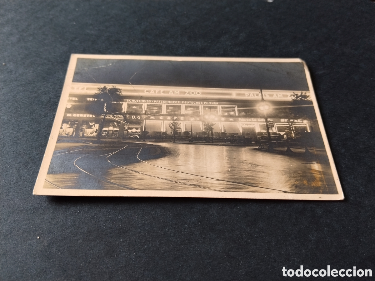 Postales: Postal Berl&iacute;n / Nachtstudie , Beyers Kunstverlag , Weimar , B73 , Peque&ntilde;a Doblez