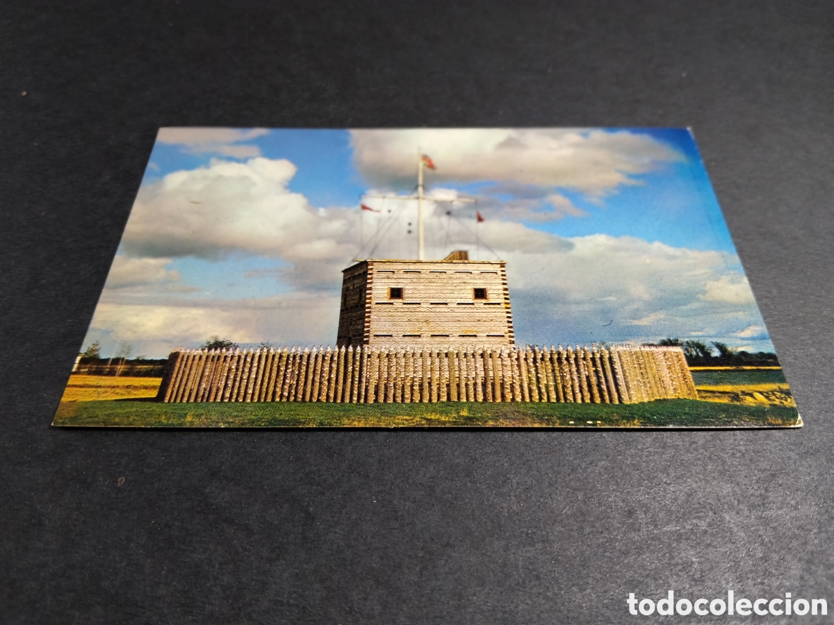 Postales: Postal Upper Canada Village Block House and Telegraph , Litho in Canada