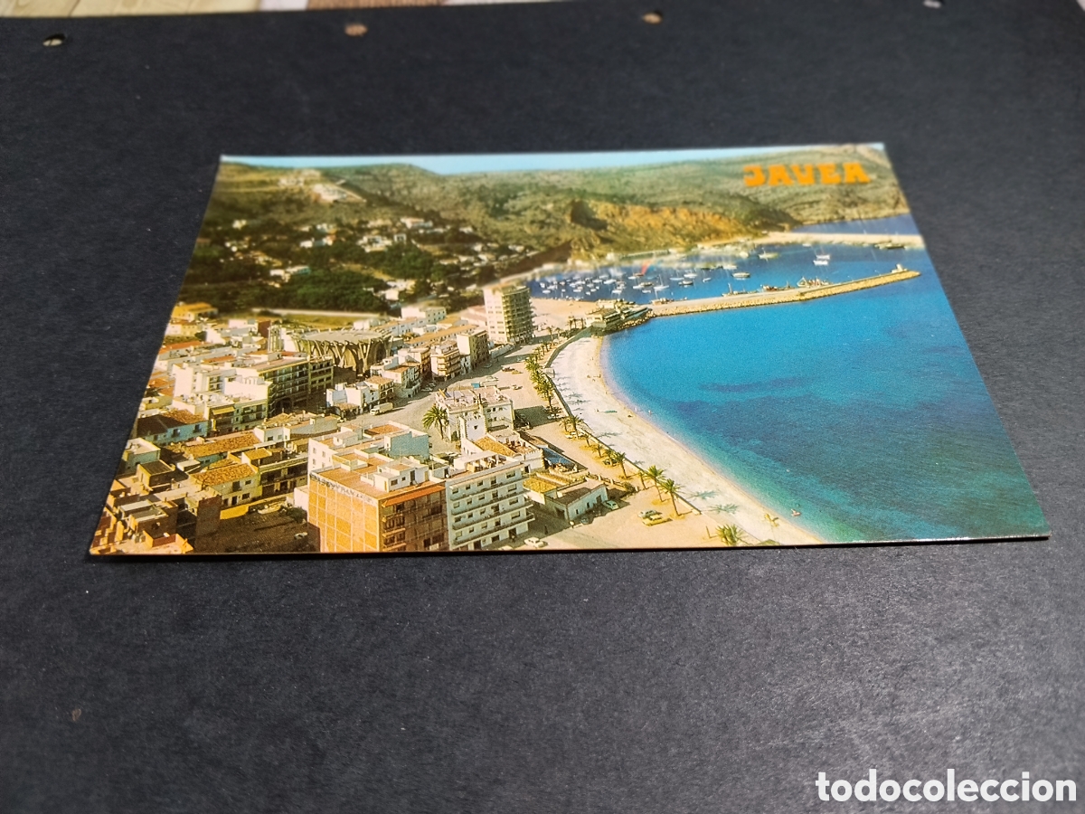 Postales: Postal Javea Alicante Playa Vista A&eacute;rea del Puerto