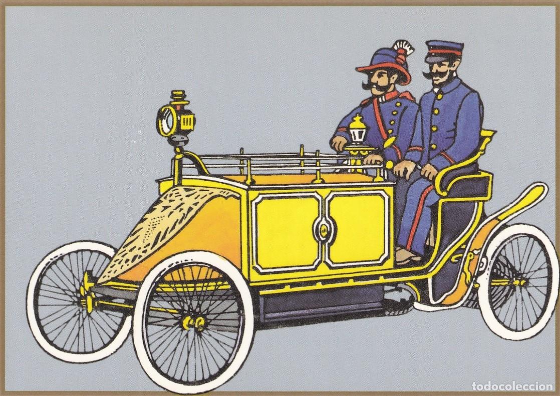 Postcards: 500 Aniversario de Correos - Autom&oacute;vil postal de Berl&iacute;n, hacia 1900 - 500 Jahre Post