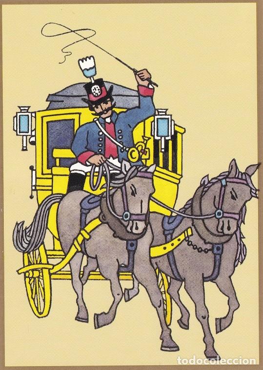 Postales: 500 Aniversario de Correos - &Oacute;mnibus Coche postal b&aacute;varo - 500 Jahre Post