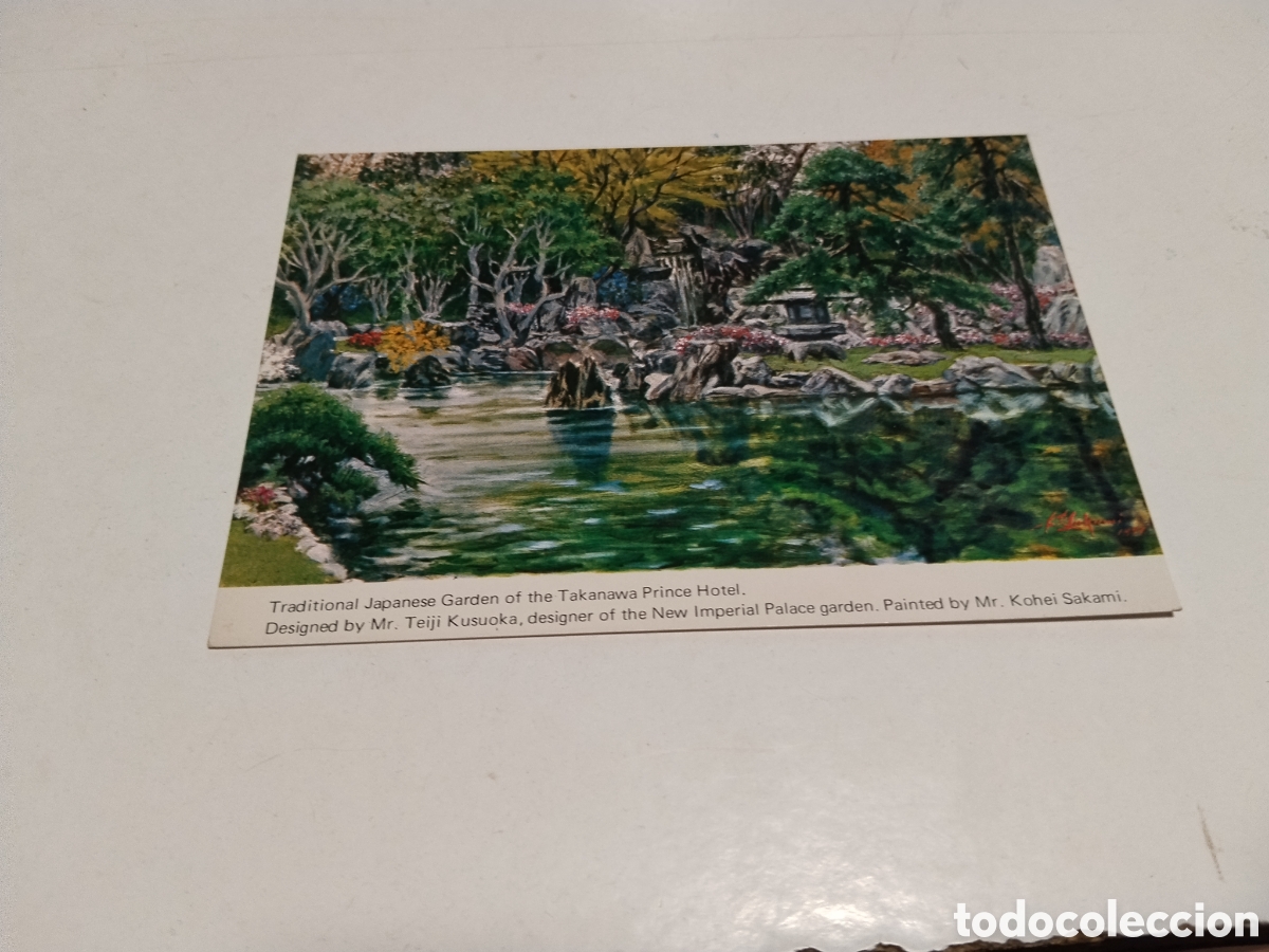 Postales: Postal Traditional Japonese Garden of The Takanawa Prince Hotel