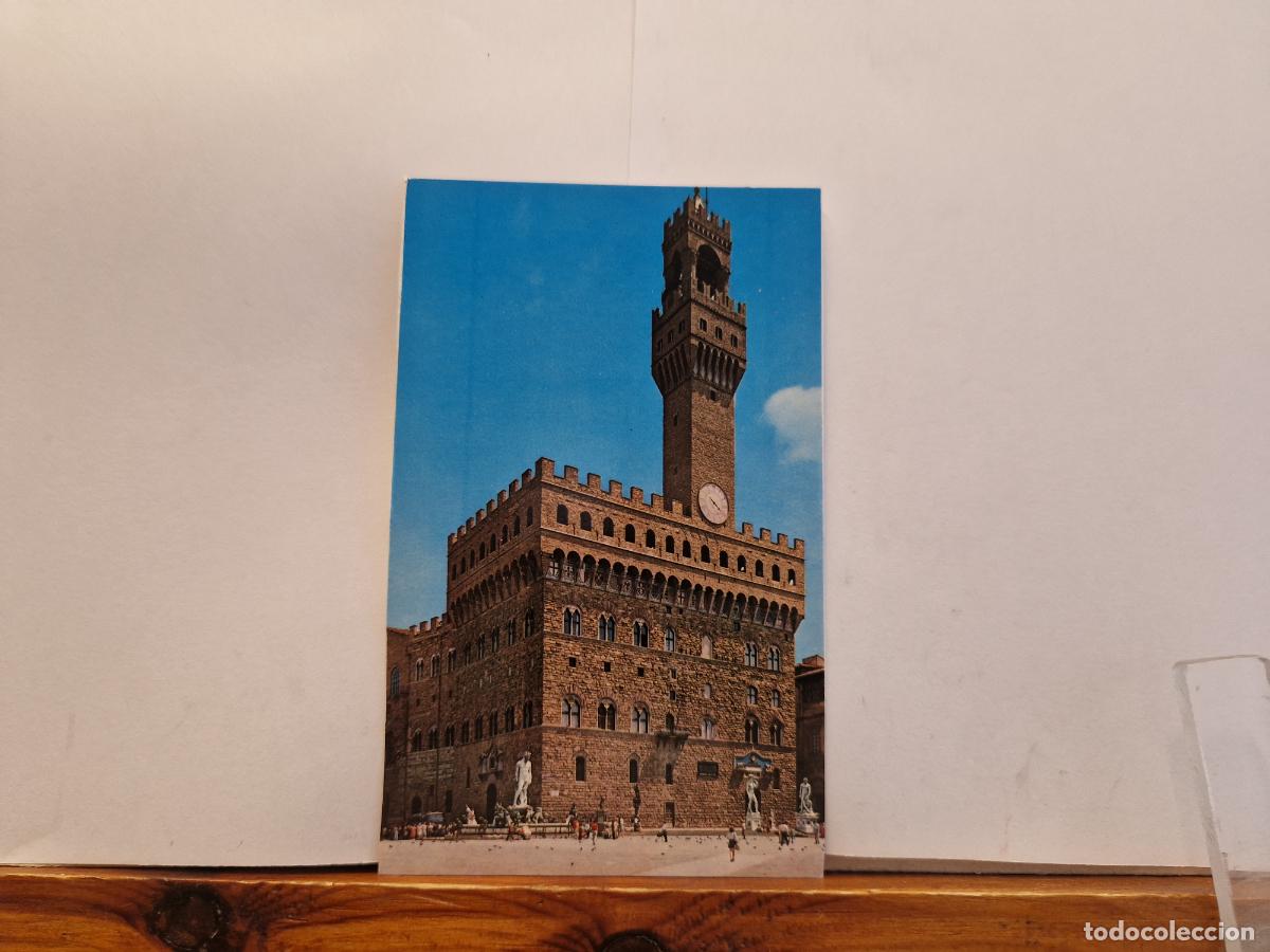 Postales: BONITA POSTAL CIRCULADA. PIAZZALE DELLA SIGNORIA.