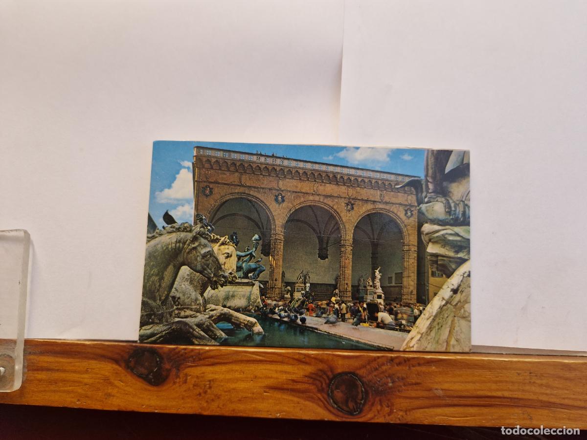Postales: BONITA POSTAL CIRCULADA. LOGGIA DELLA SIGNORIA