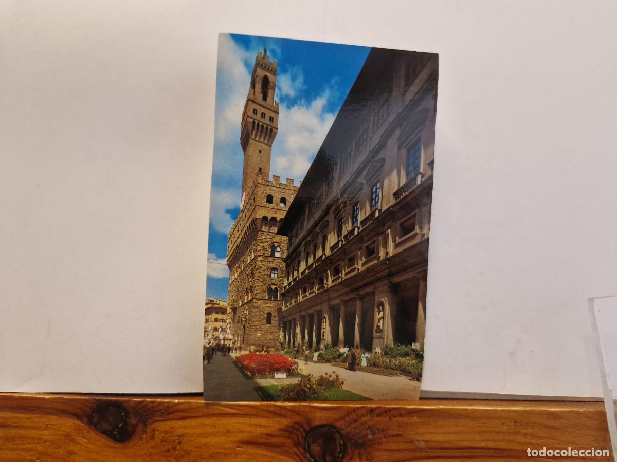 Postales: BONITA POSTAL CIRCULADA. LA GALERIA DE LOS UFFIZI