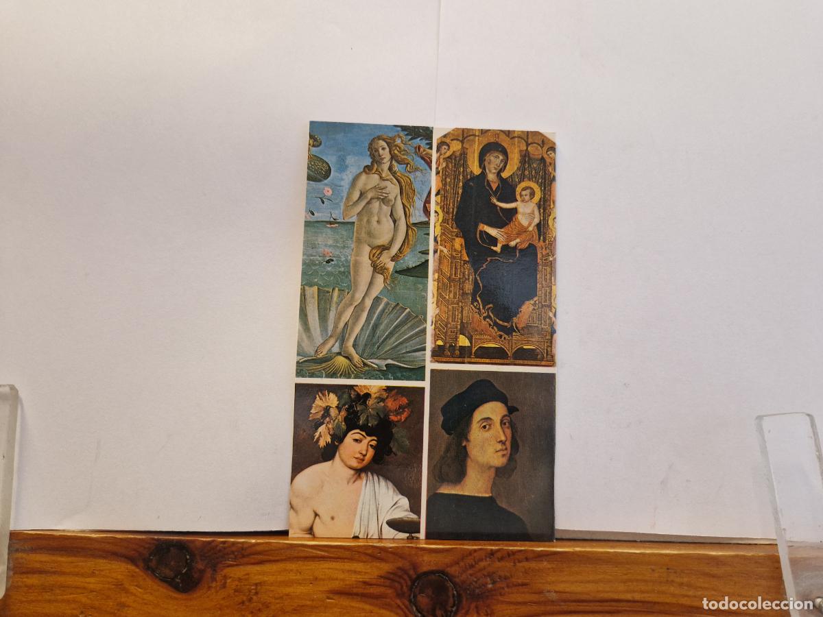 Postales: BONITA POSTAL CIRCULADA. LA GALERIA DE LOS UFFIZI