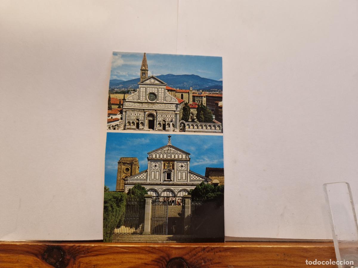 Postales: BONITA POSTAL CIRCULADA. BASILICA DI SAN MINIATO AL MONTE