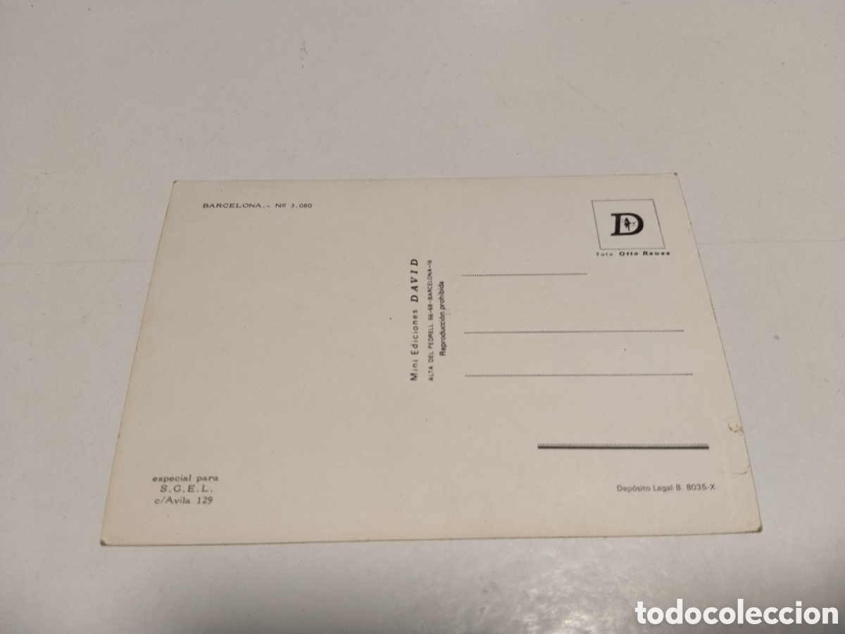 Postales: Postal Barcelona............. - Foto 2