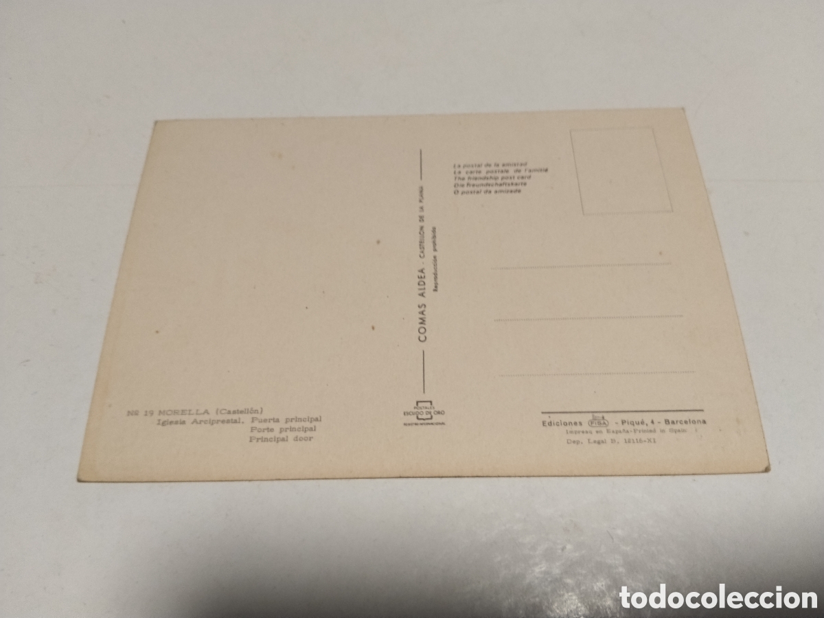 Postales: Postal Morella Castell&oacute;n - Foto 2