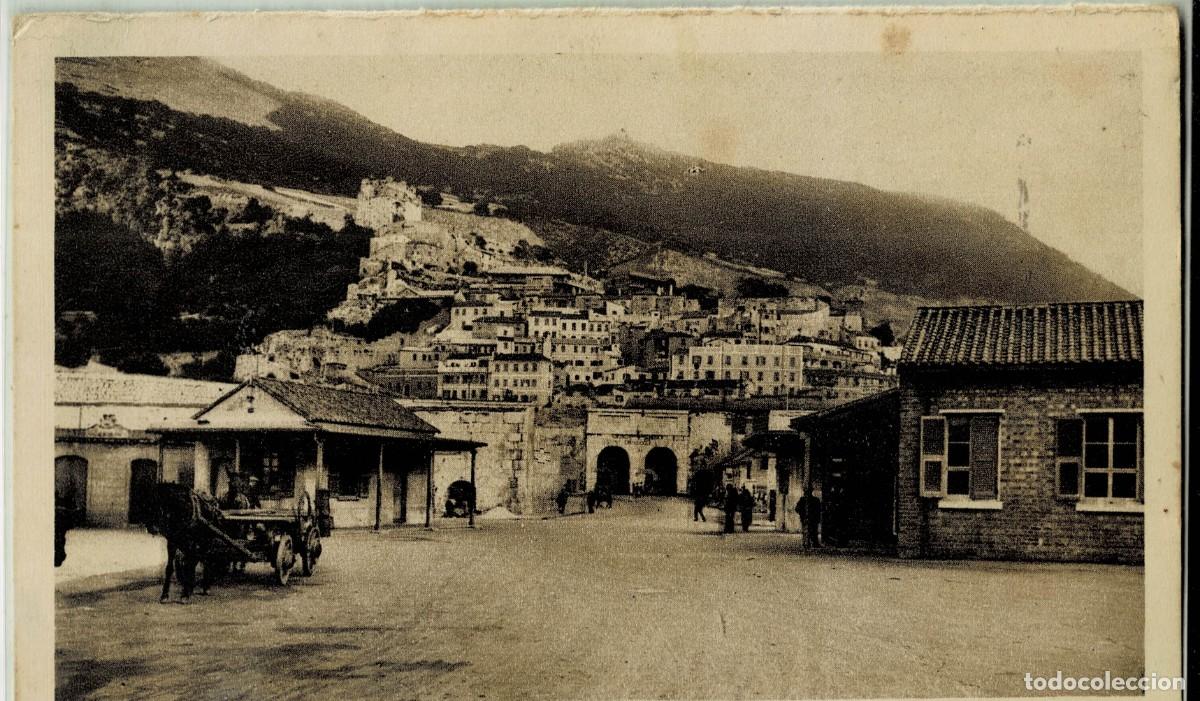 Postkarten: POSTAL ANTIGUA DE GIBRALTAR. ENTRANCE TO TOWN AND WATERPORT GATE. P-GIBR-231