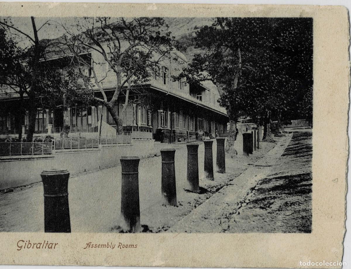 Postales: POSTAL ANTIGUA DE GIBRALTAR. ASSEMBLY ROOMS. P-GIBR-242