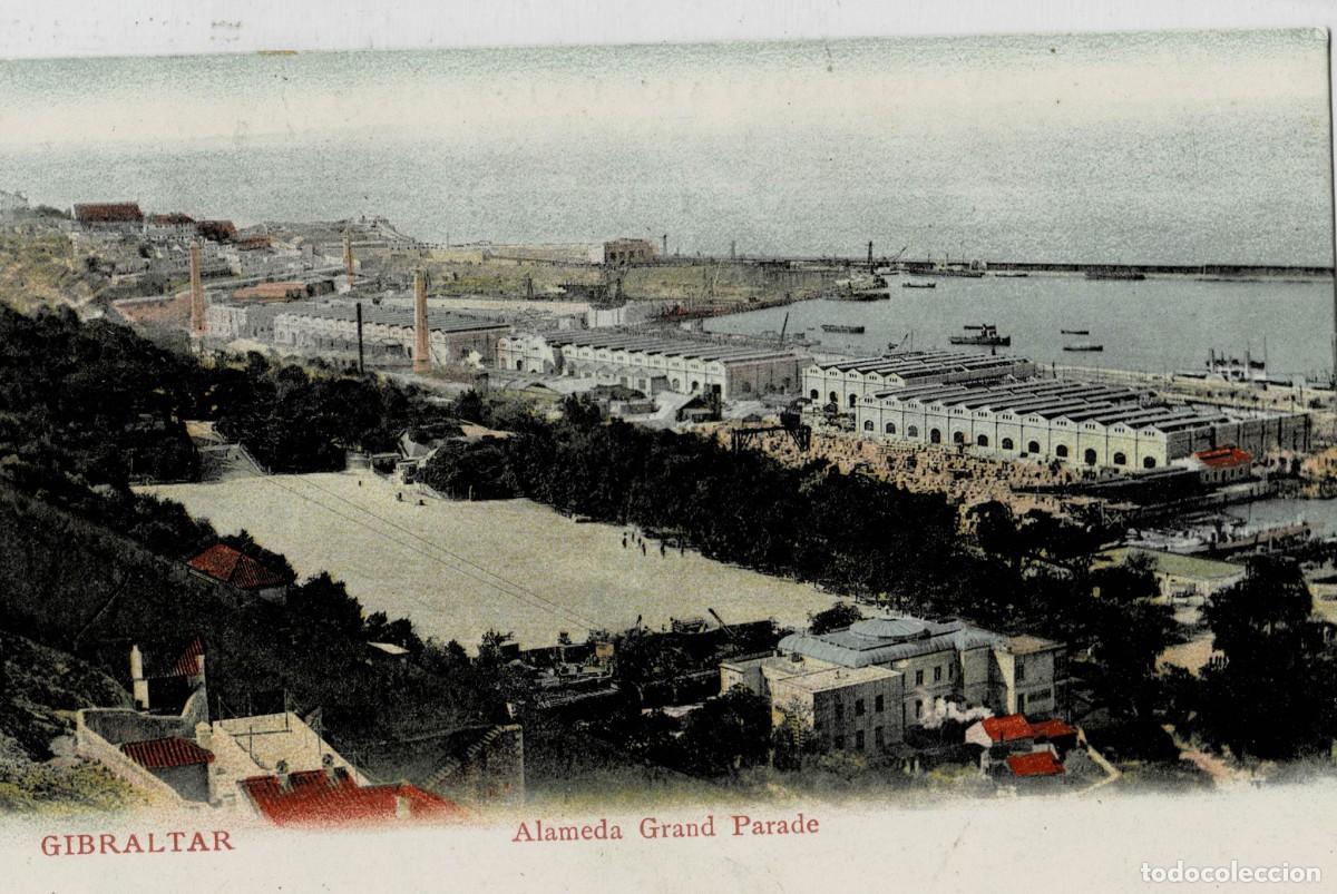 Postales: POSTAL ANTIGUA DE GIBRALTAR. ALAMEDA GRAND PARADE. P-GIBR-254