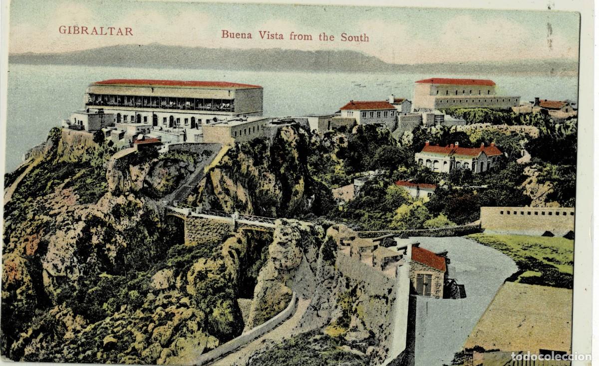 Postales: POSTAL ANTIGUA DE GIBRALTAR. BUENA VISTA FROM THE SOUTH. P-GIBR-255