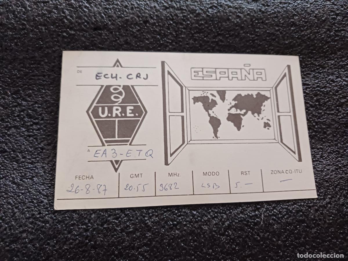 Postales: union de radio aficionados espa&ntilde;oles, letras URE, provincia de guadalajara