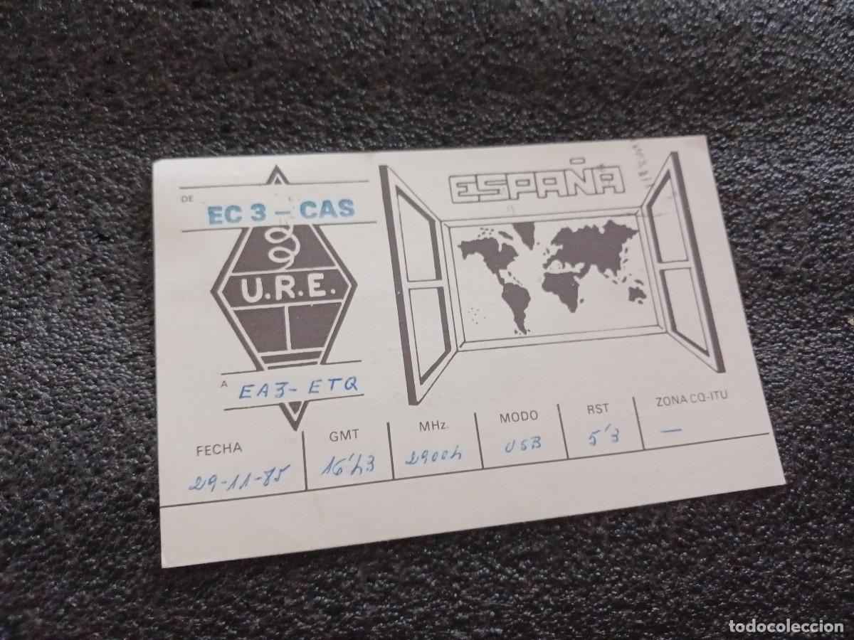Postales: union de radio aficionados espa&ntilde;oles, letras URE, provincia de barcelona