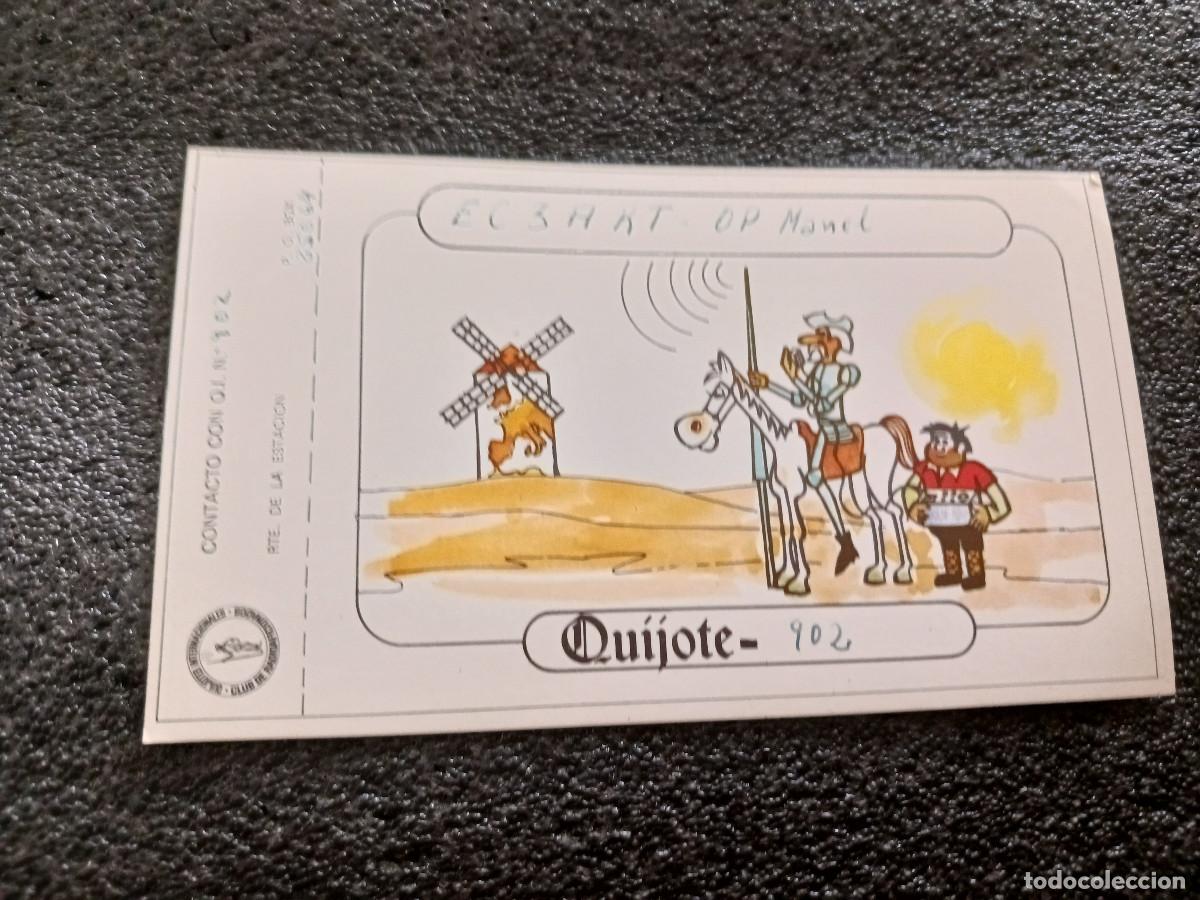 Postales: union de radio aficionados espa&ntilde;oles, tarjeta QSL, CLUB DE LOS QUIJOTES, mallorca
