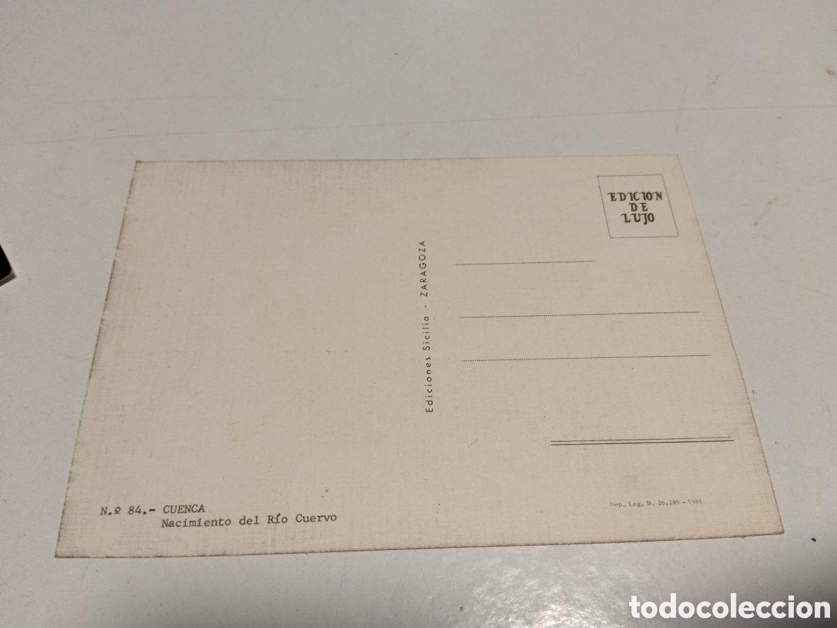 Postales: Postal Cuenca Nacimiento del R&iacute;o Cuervo - Foto 2