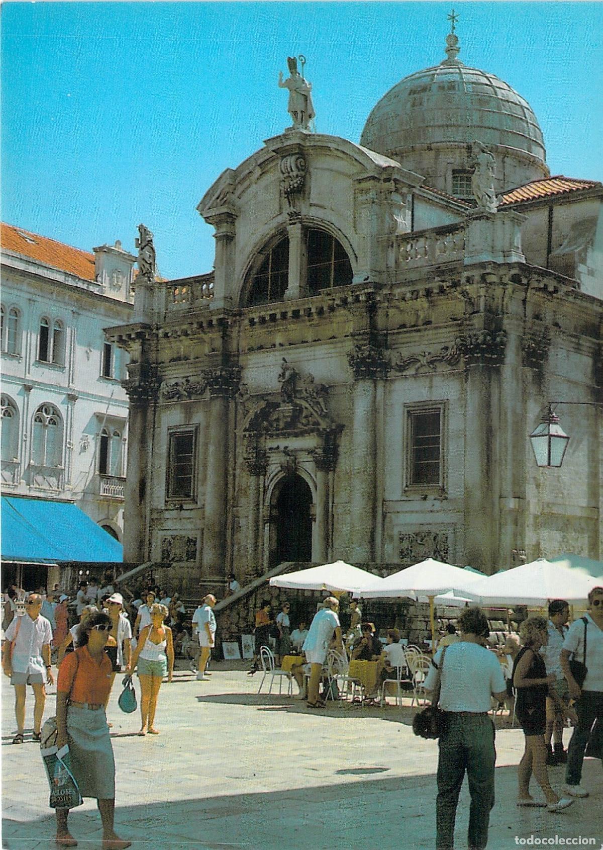 Postales: Postal de la Iglesia de San Blas en Dubrovnik, Croacia