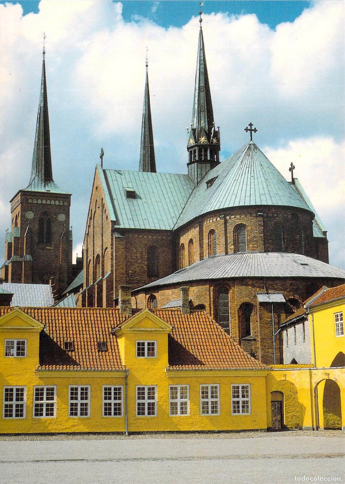 Postales: Postal de la Catedral de Roskilde en Dinamarca - Foto 1