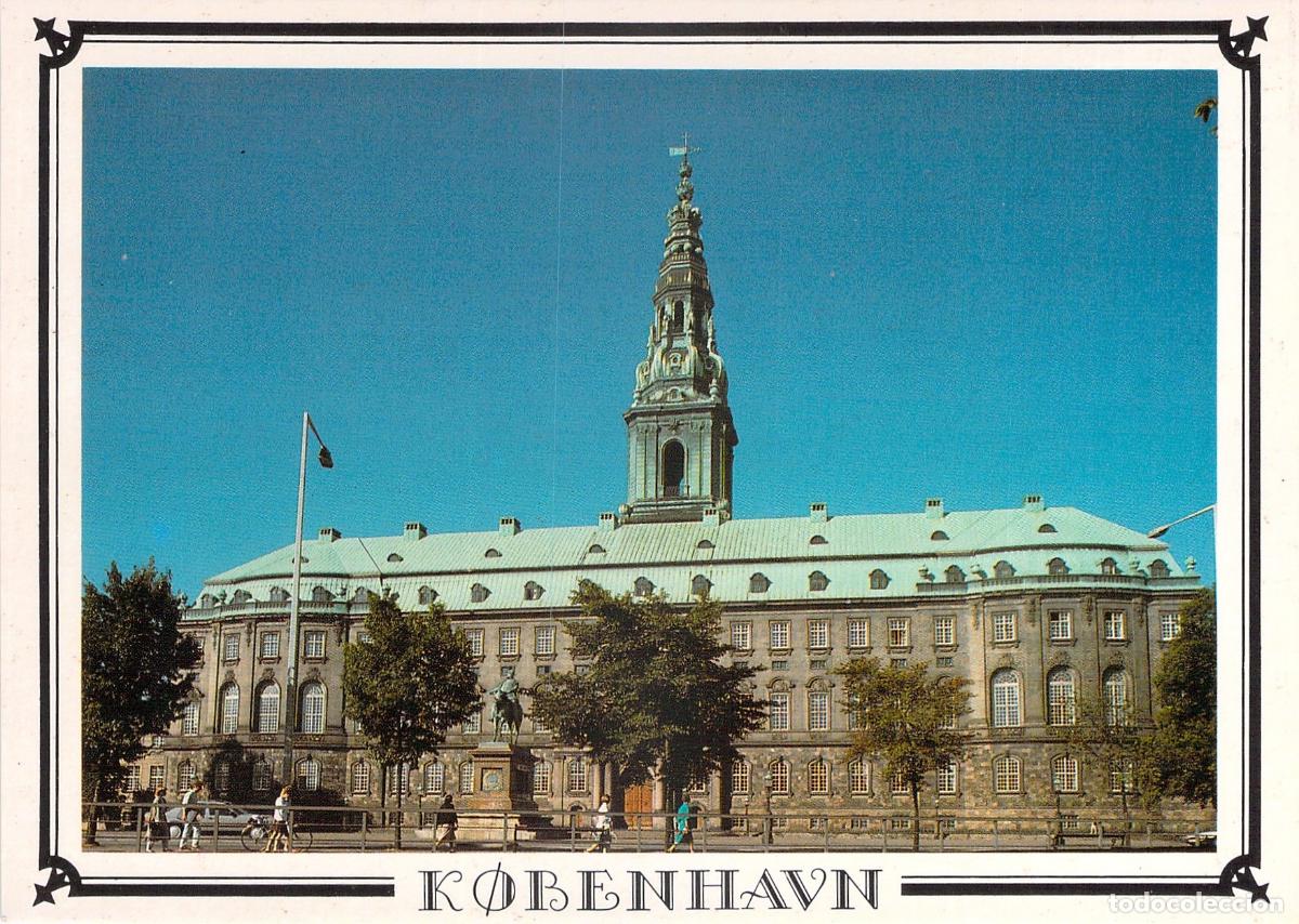 Postales: Postal de Copenhague Palacio de Christiansborg Dinamarca Colorama