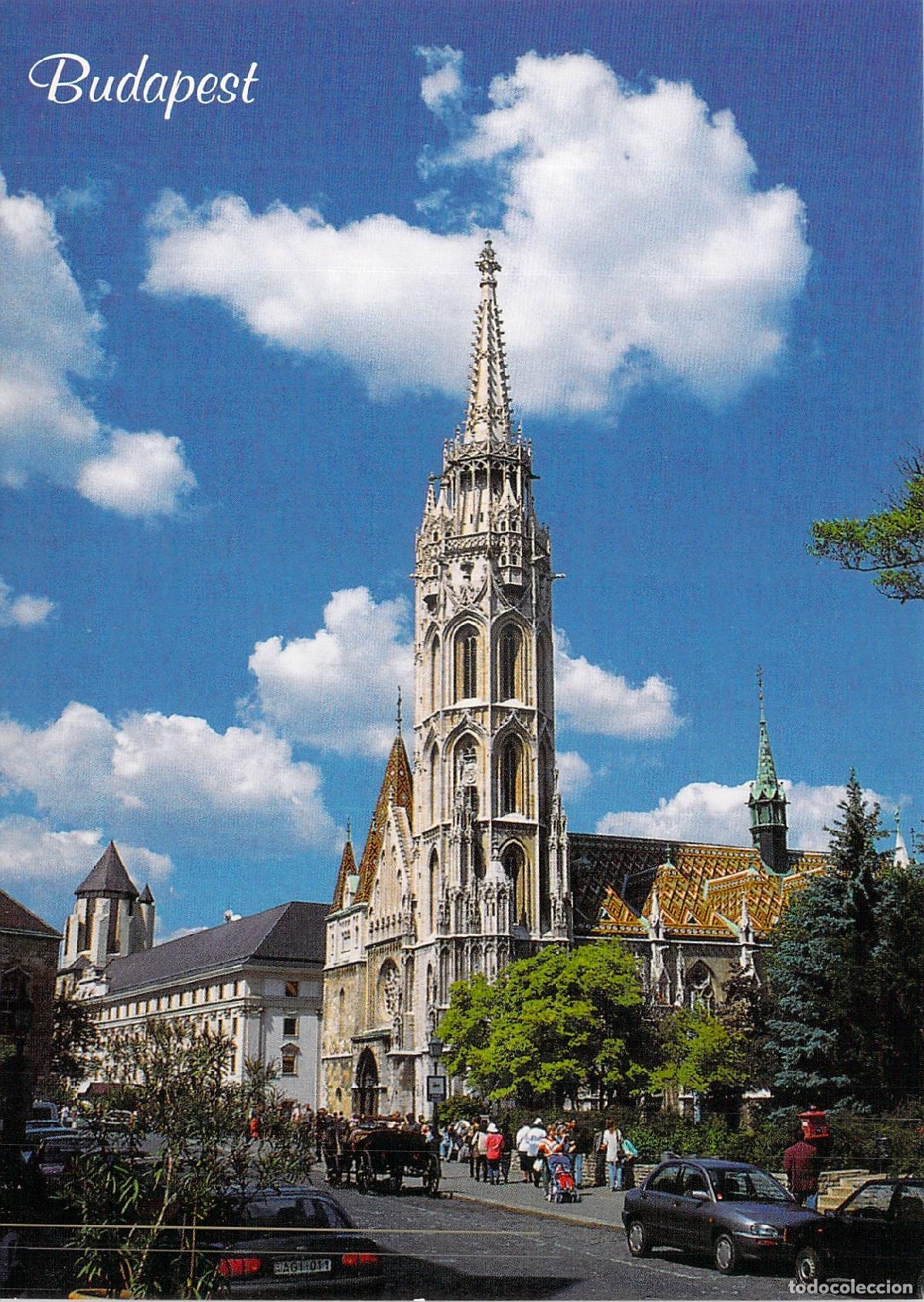 Postales: Postal de la Iglesia de Mat&iacute;as en Budapest Hungr&iacute;a - Foto 1