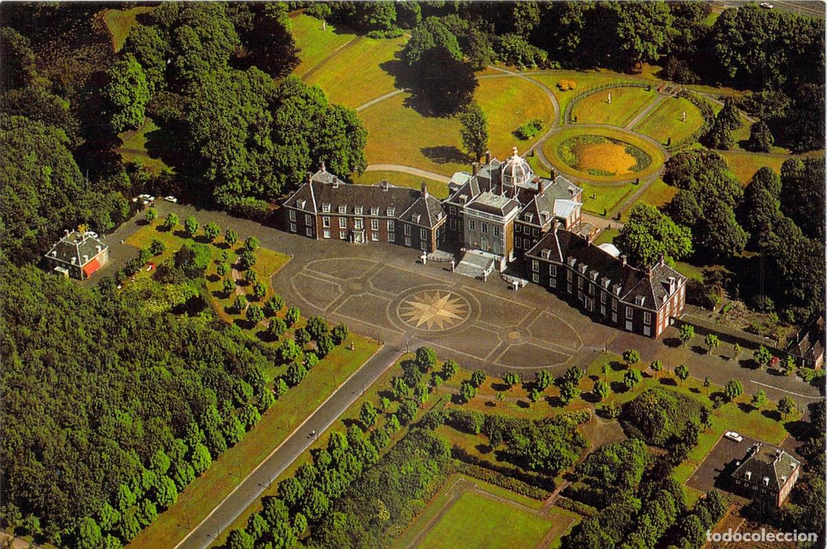 Postales: Postal Palacio Huis ten Bosch La Haya Holanda Vista A&eacute;rea