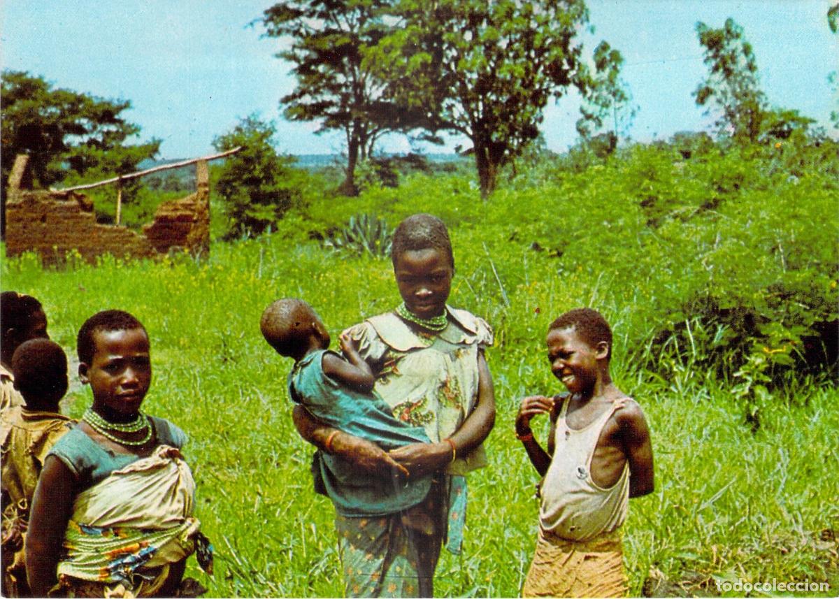 Postales: Postal de madres y ni&ntilde;os en Malawi - Foto 1