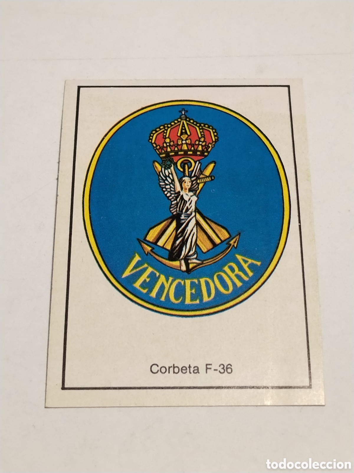 Postales: Nuestros Ejercitos Corbeta F-36 , Impreso por Edunisa s. Cusco D.L.B&bull;6083&bull;1982 Printed in Spain