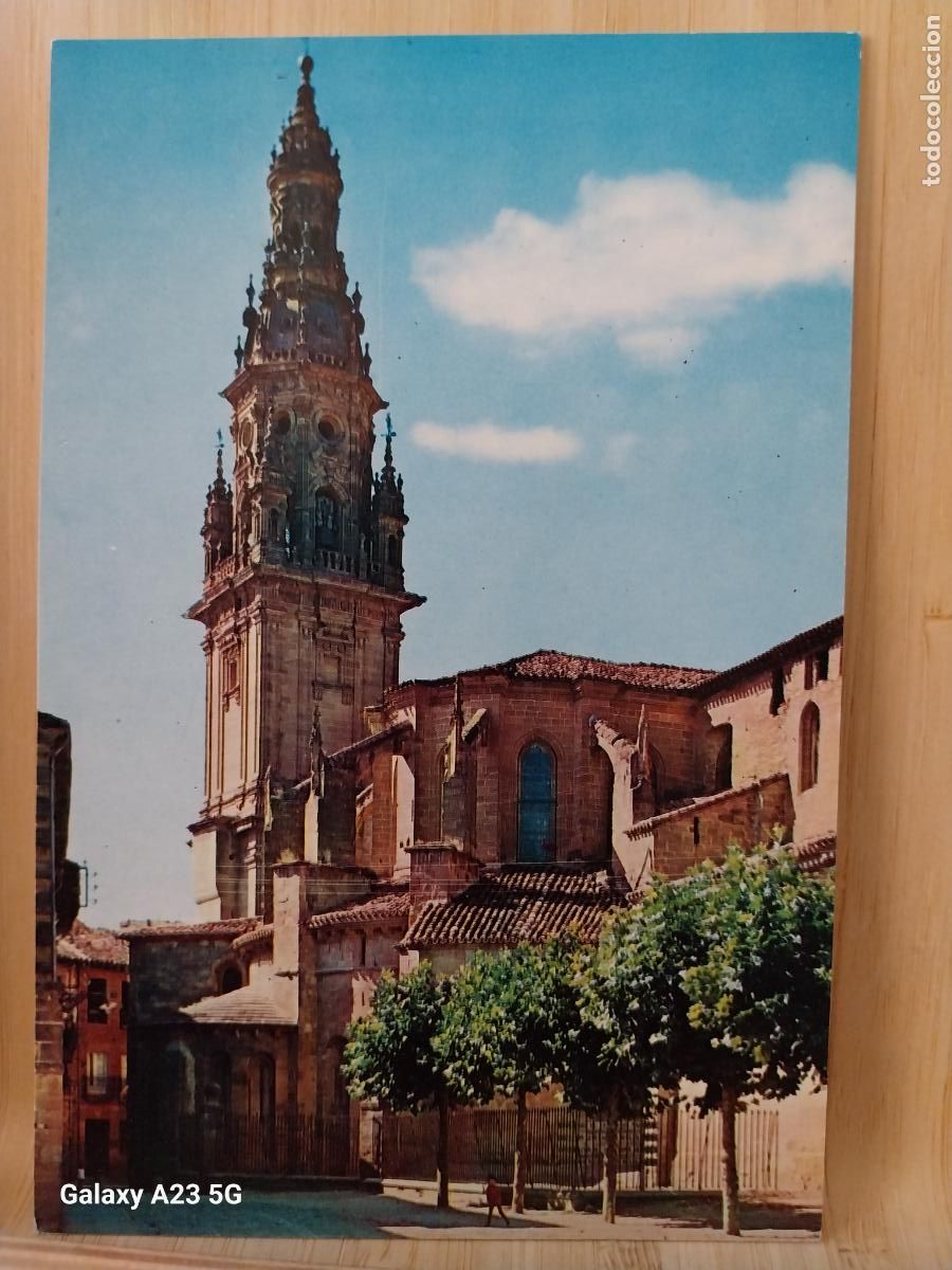 Postales: SANTO DOMINGO DE LA CALZADA CATEDRAL POSTAL SIN IMPRIMIR DORSO