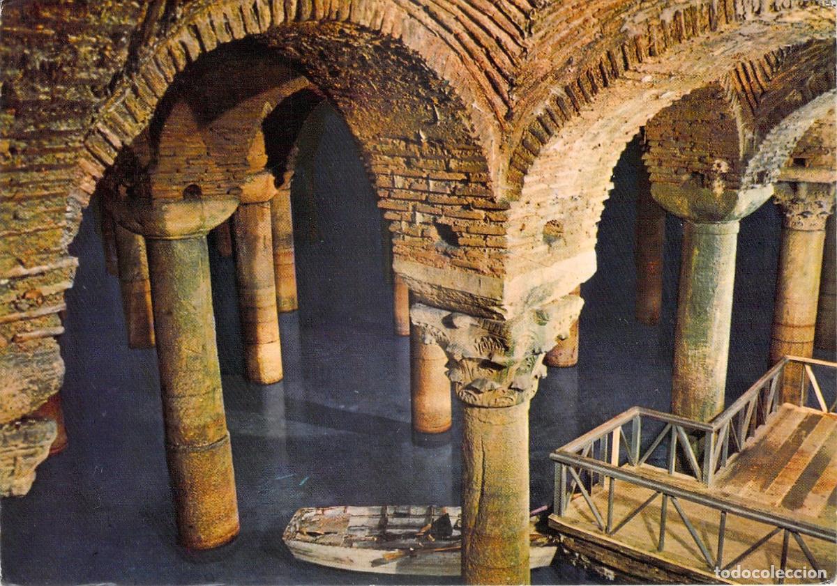 Postales: Postal de la Cisterna Bas&iacute;lica en Estambul - Foto 1