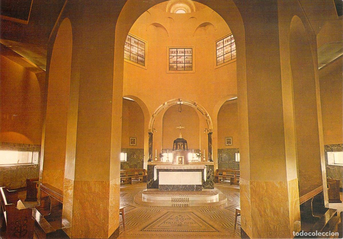 Postales: Postal del Santuario de las Bienaventuranzas en Galilea